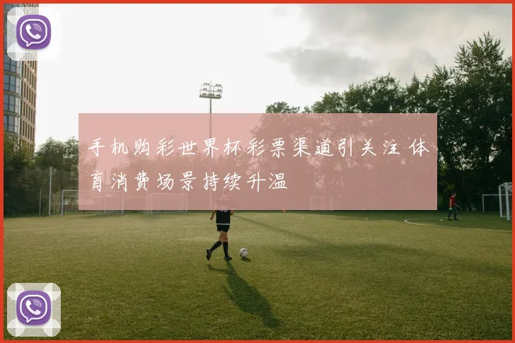 手机购彩世界杯彩票渠道引关注 体育消费场景持续升温